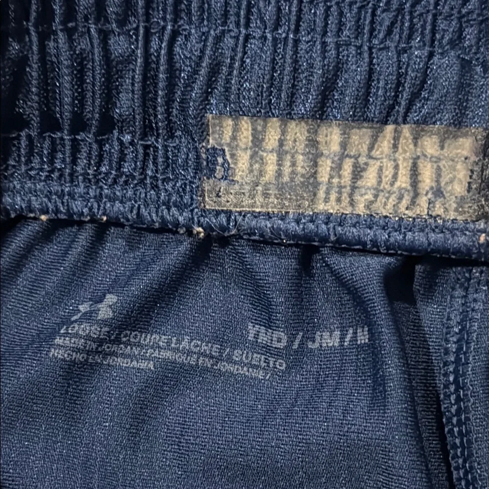 Under Armour Kids' Dual-Tone Blue and Orange Shorts - Picture 6 of 14